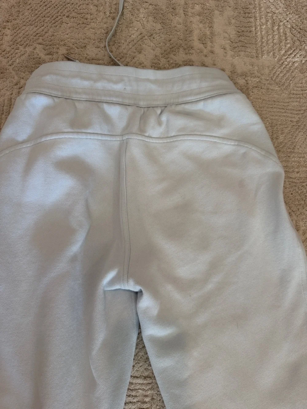 lululemon athletica Light Blue Women's Cropped Drawstring Joggers